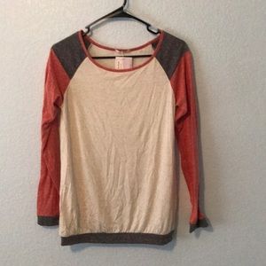 Oatmeal Baseball Long Sleeve